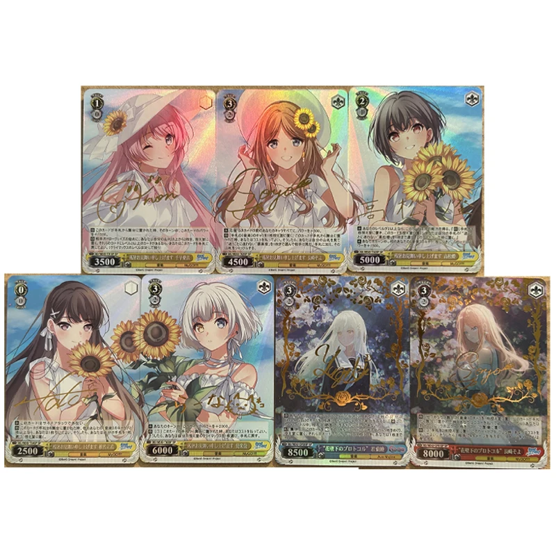 

MyGO BanG Dream! Takamatsu Tomori Anon Chihaya DIY self-made Color Flash Card Anime Game Collection Card Gift Toy 63*88mm