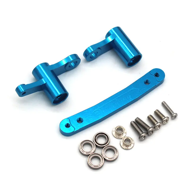 Metallzubehör SCY 16101 16102 16103 16104 16106 16201 RC 1/16 Ferngesteuertes Auto JJRC C8805 Schwingarm-Baugruppe Blaue Teile