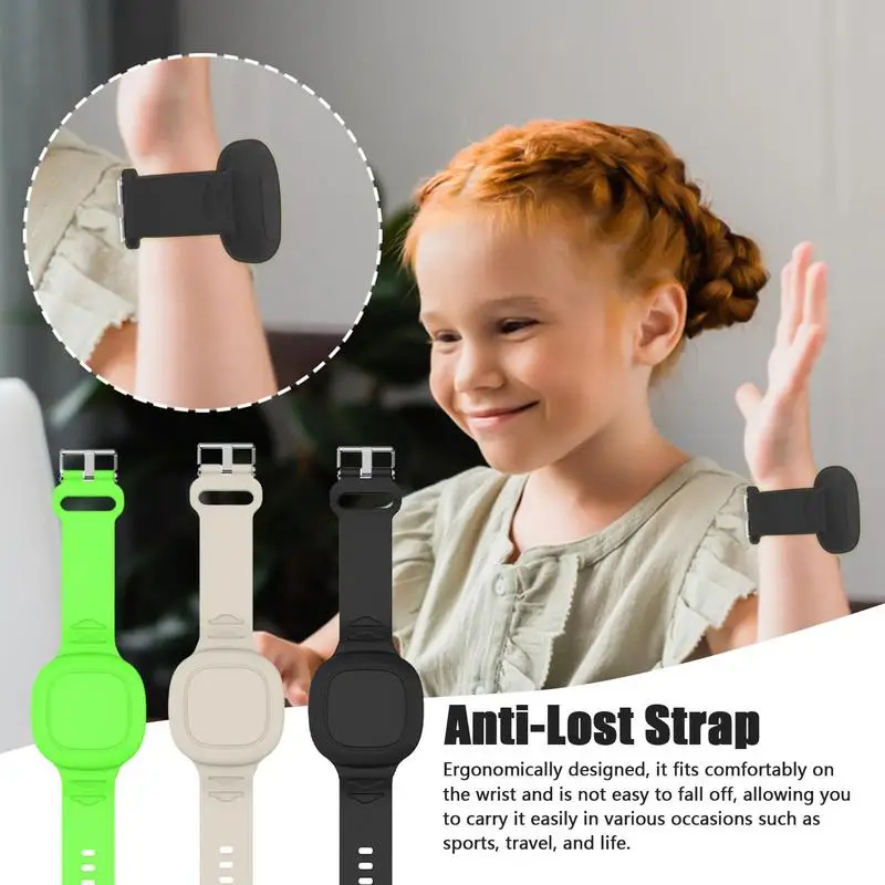 SamsungGalaxy SmartTag Silicone Case Air tag Strap Kids Trackr Anti-Lost Band For Samsung Smart Tag Locator Device Watch Strap