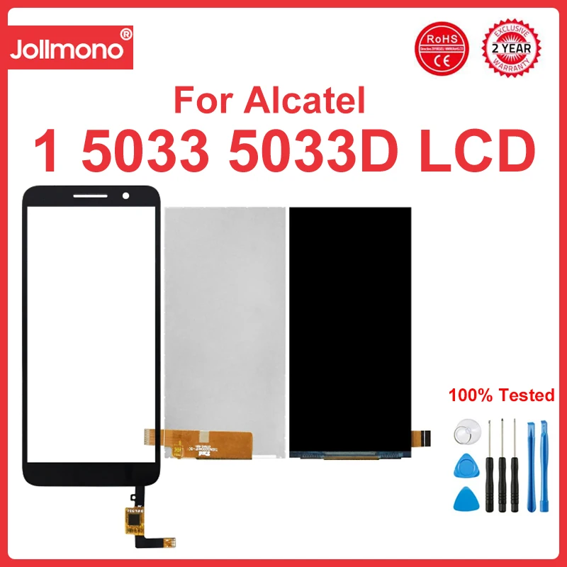 For Alcatel 1 5033 5033A 5033J 5033X 5033D 5033T Monitor LCD Display+Touch Screen Digitizer For Telstra Essential Plus 2018