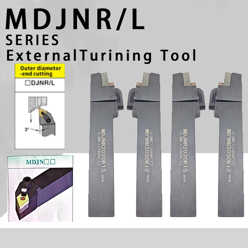 External Turning Tool MDJNR MDJNL MDJNR1616 MDJNR2020 MDJNR2525 MDJNR3232 CNC Cutting Tool Cutter Bar Lathe Bar Turning Holder