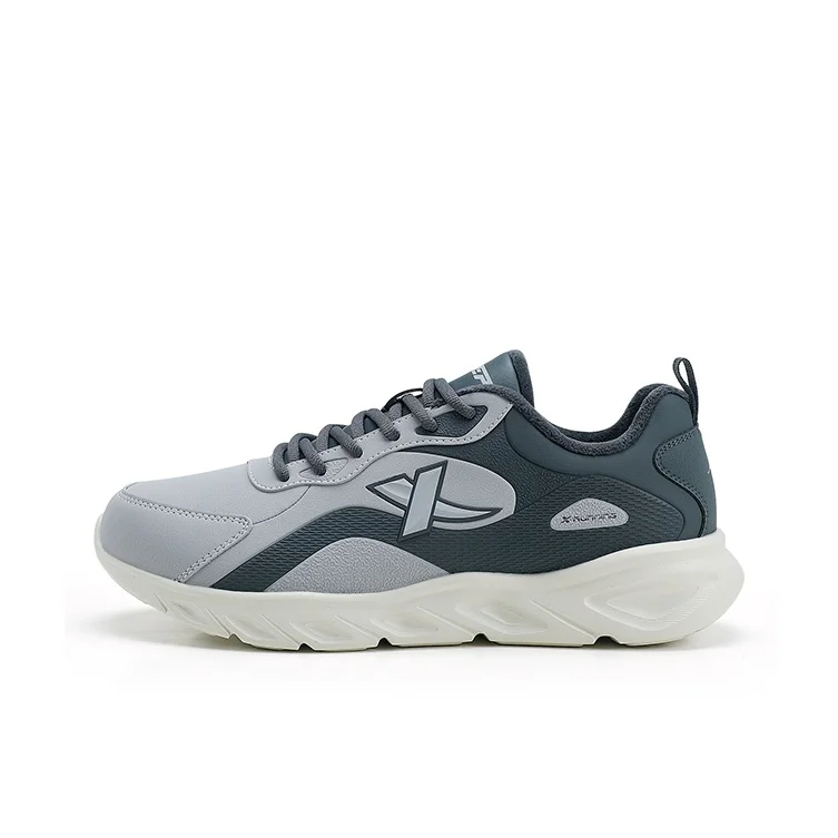 XTEP Fleece Lined Waterproof Thermal Casual Shoes Insulated Shoes Men's Charcoal Gray/Ash Gray 875419370036-2/