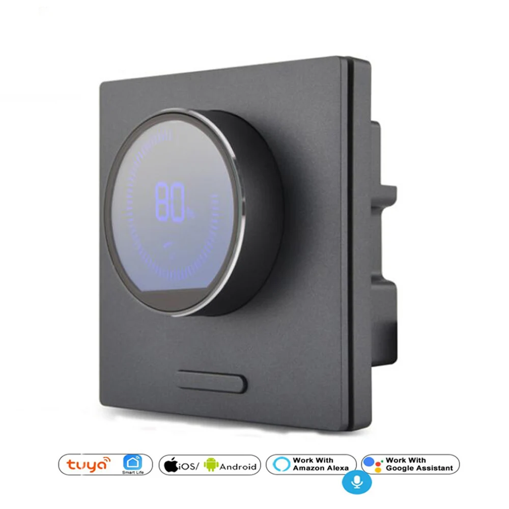 WiFi ZigBee Smart Rotary Dimmer Switch Smart LifeTuya APP Wireless Remote Voice Control Work with Alexa Google Assistant