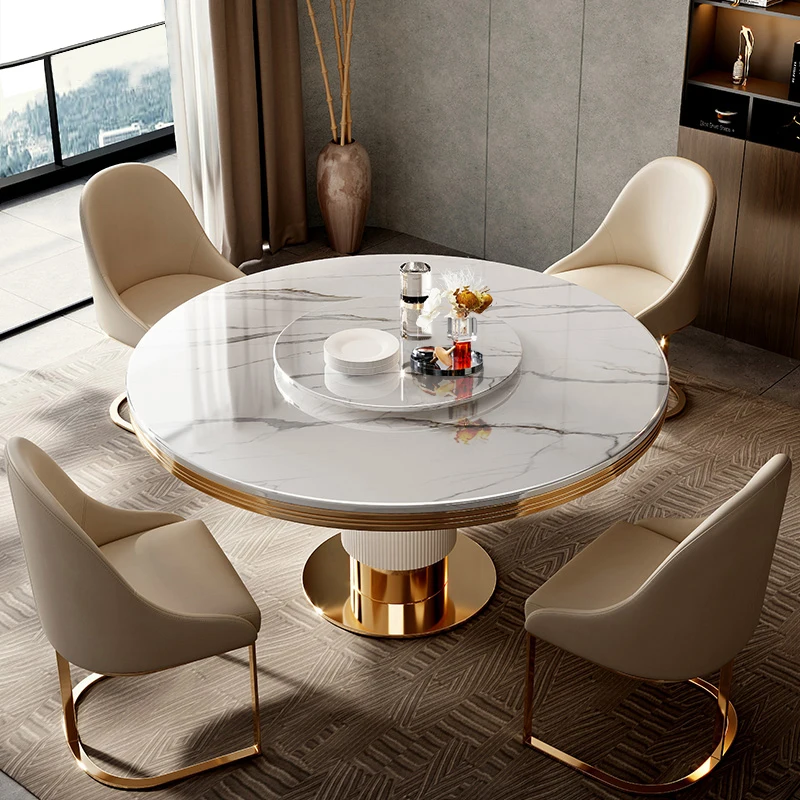 Centerpiece Artistic Sculptural Form Refined Dining Table Brushed Surface Structure Spacious Minimalist Dining Room Furniture