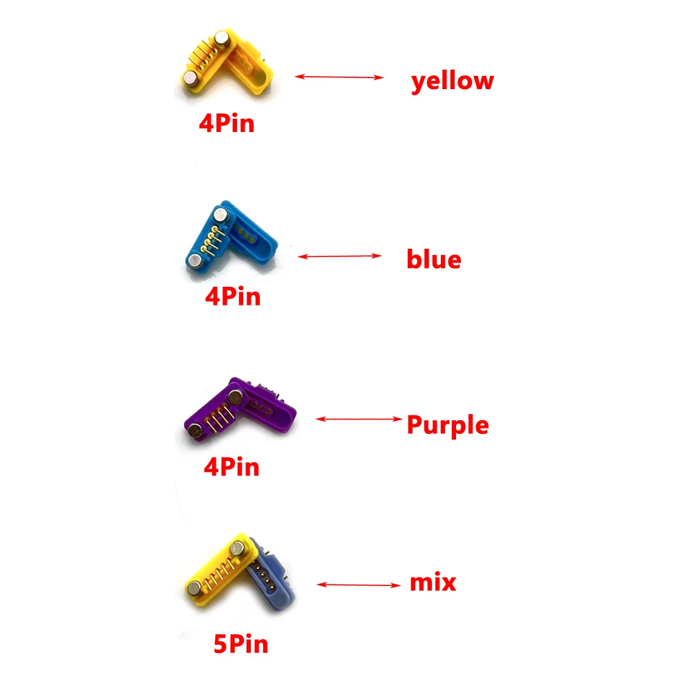 Магнитный разъем PogoPin, водонепроницаемый разъем для передачи данных, 4P 5P
