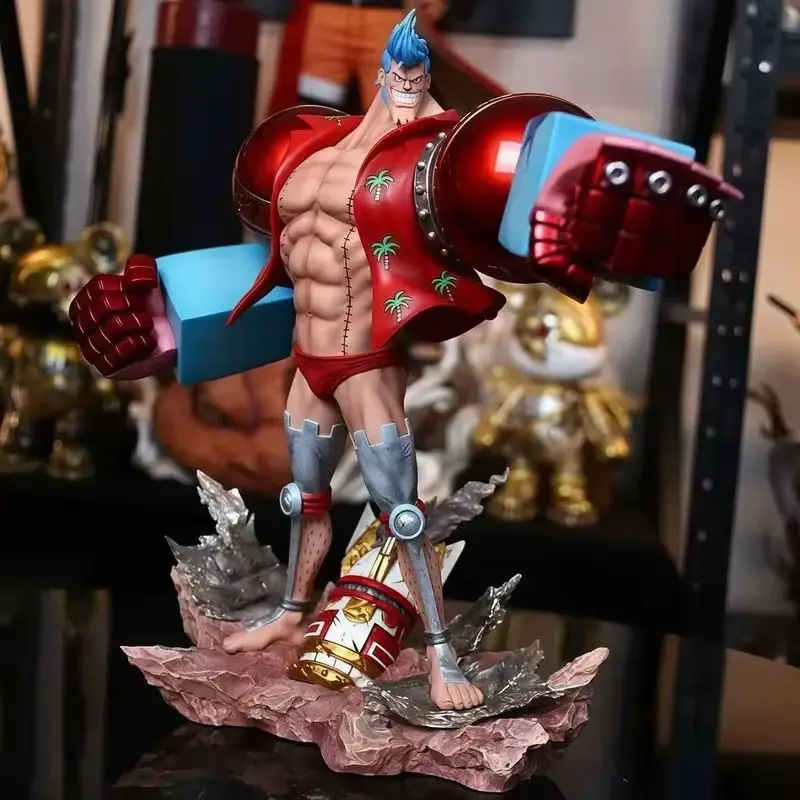 

One Piece Franky Action Figure - PVC Anime Statue for Desktop Room Decoration Collection Model Ornament Birthday Gift Toy
