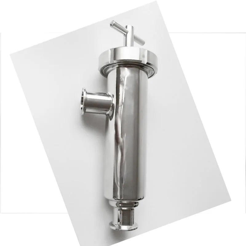 

Sanitary FILTER TC-Clamp Right Angle In-line 38mm/51mm SS304 Stainless Steel Tri Clamp Filter Pull Rod