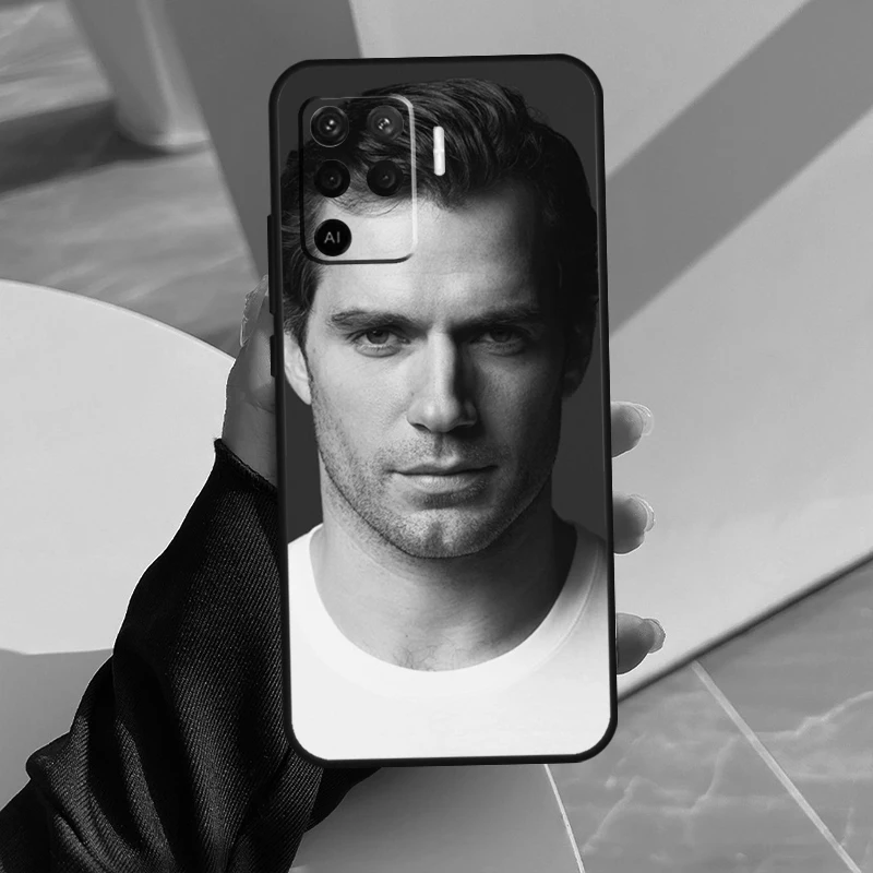 Henry Cavill For OPPO A57s A54s A53s A17 A77 A5 A9 A76 A96 A15 A16 A52 A72 A58 A78 A98 A54 A74 A94 Case