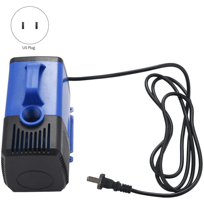 Submersible Water Pump 80W 3.5M For 1.5Kw 2.2Kw Spindle Motor Cnc Engraving Machine,Us Plug