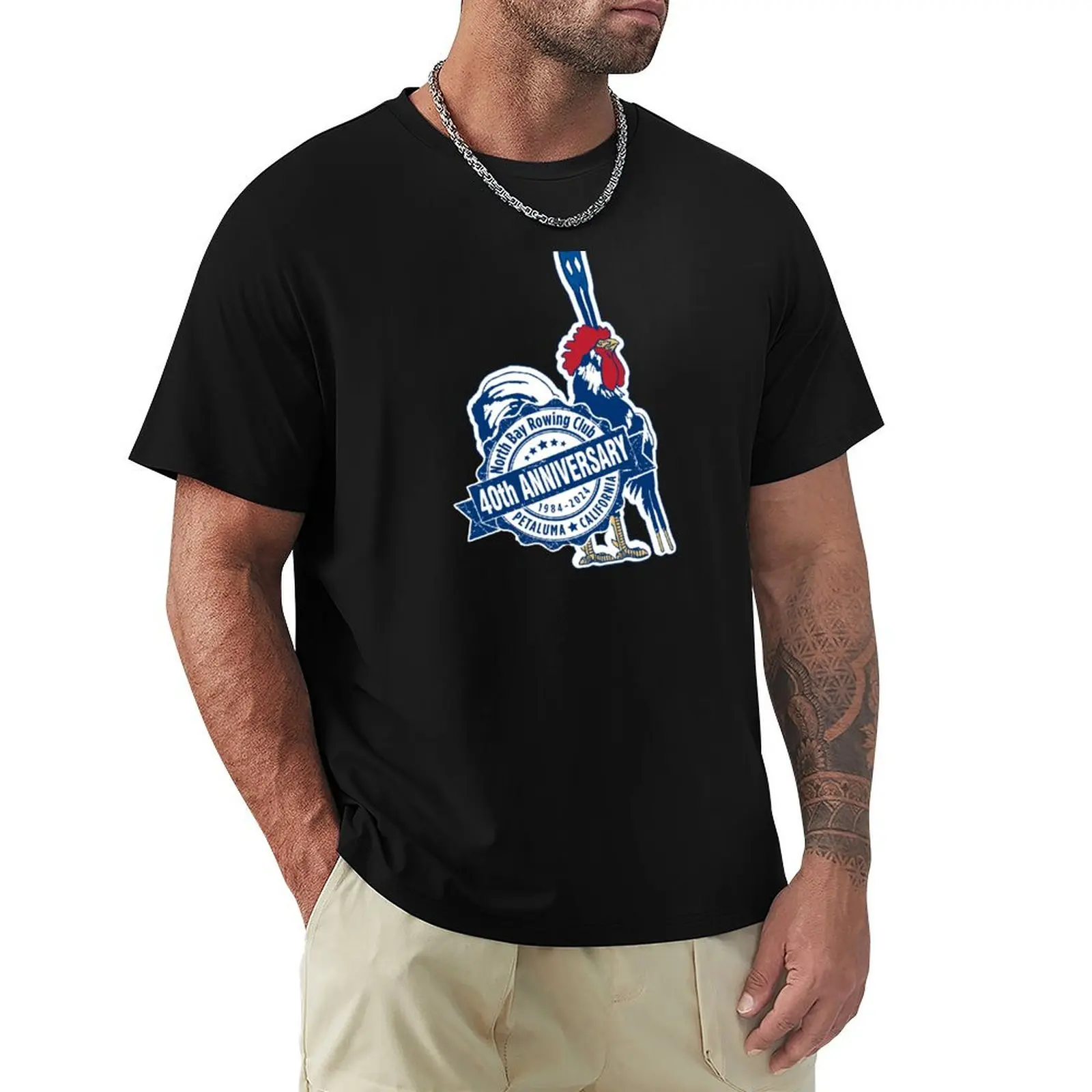 

North Bay Rowing Club 40th Anniversary T-Shirt sublime tops vintage t shirts shirts men