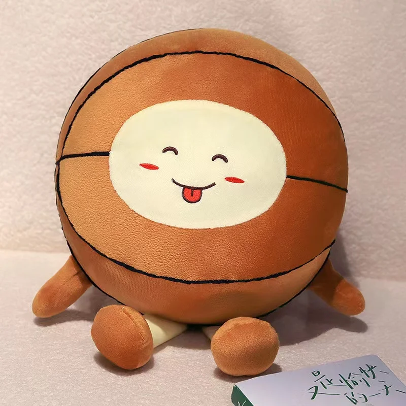 

25cm Anime Basketball Plush Pillow Toy with Cute Design Soft Stuffed Animal Perfect Gift Choice for Christmas Thanksgiving