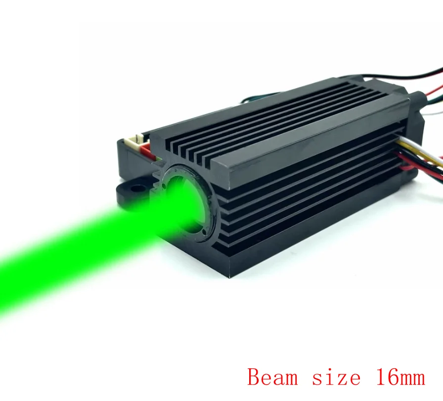 532nm 200mW Green Coarse Beam/Fine light Laser Module TTL