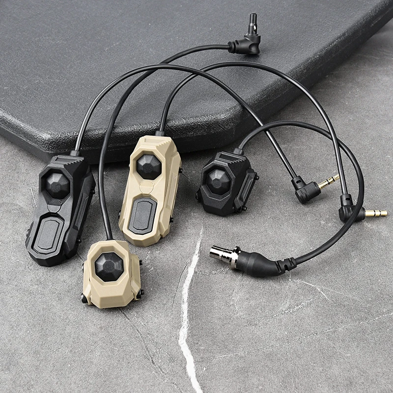 Tactical Remote Pressure Switch Button 300 600 2.5 3.5 SF Crane Plug fit for 20mm Rail PEQ Laser Hunting Gear Accessory