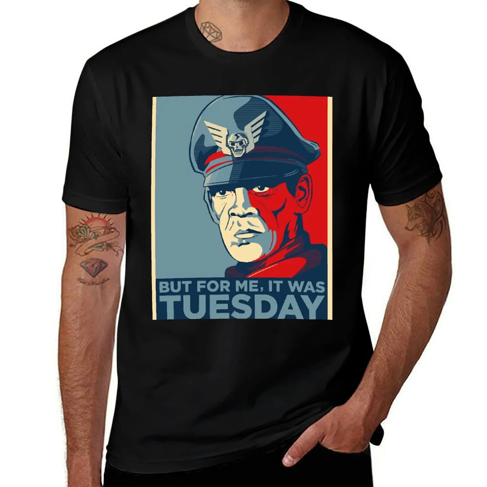 M Bison But For Me, It was Tuesday T-Shirt Summer Festival T-Shirt