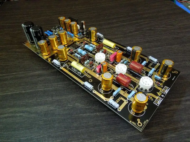 

A33 Ear834 Tube Phono Preamp Board DIY Kit, EAR834 Phono Stage Circuit Tube MM Moving Magnet Vinyl Tube Phono DIY Kit