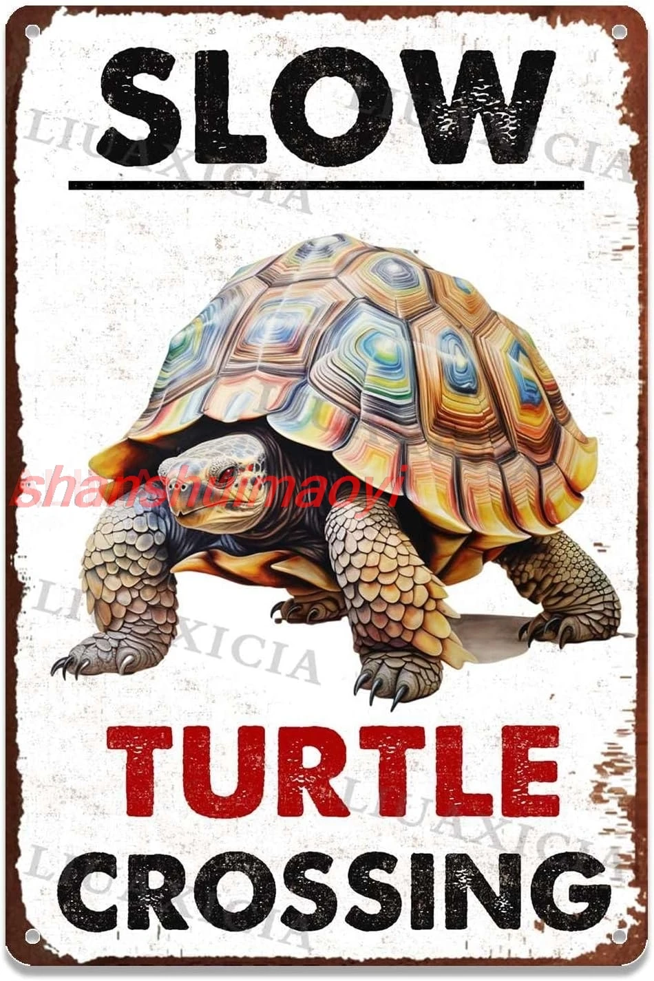 Ali Funky Tin Sign … - image