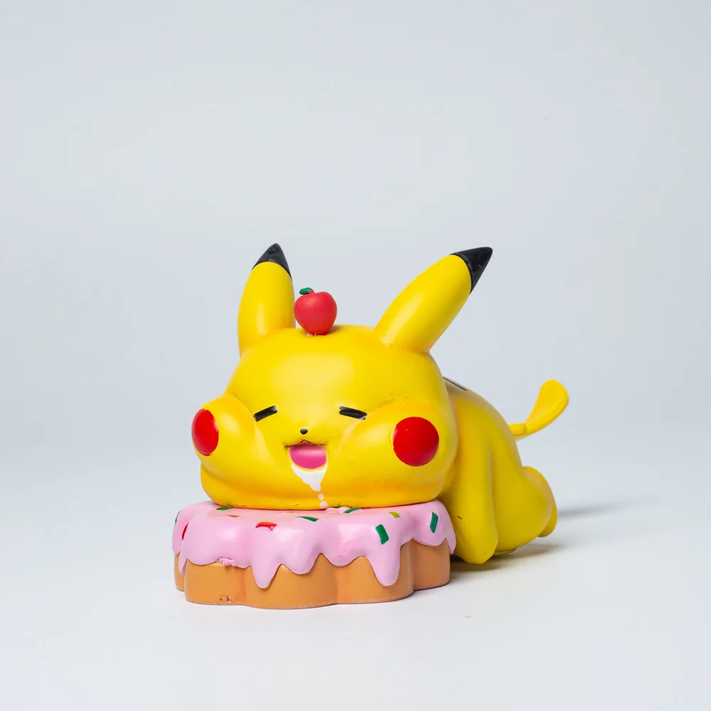 Chubby Series paffuto Pikachu Action Figura Charmander, Bulbasaur, Squirtle Figures