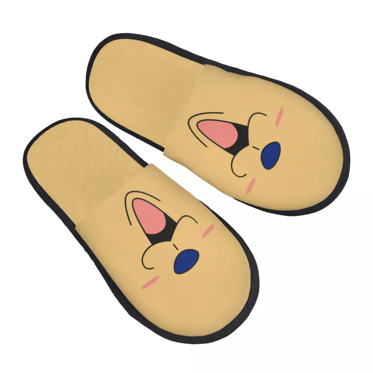 Custom Smile Chopper One Pieces Cozy Scuff Memory Foam Slippers Women Anime Manga Spa House Shoes