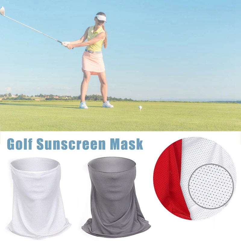 Ride Mask Golf Sunscreen Mask Stretch Breathable Golf Sunscreen Masks