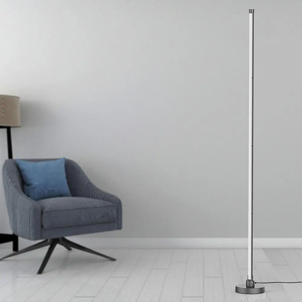 Rgb Floor Lamp Timer Feature Controlled Floor Lamp App-controlled Rgb Led Corner Lamp with 16 Million Colors Multiple for Modern