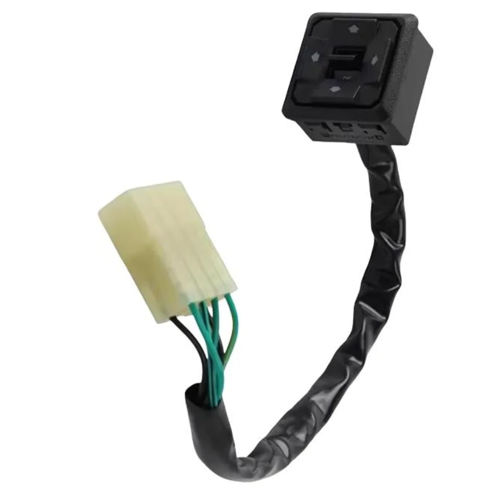 

Регулировка зеркала переключателя управления для грузовиков Peterbilt, реверсивный переключатель P2710372, прямая замена, черный пластик