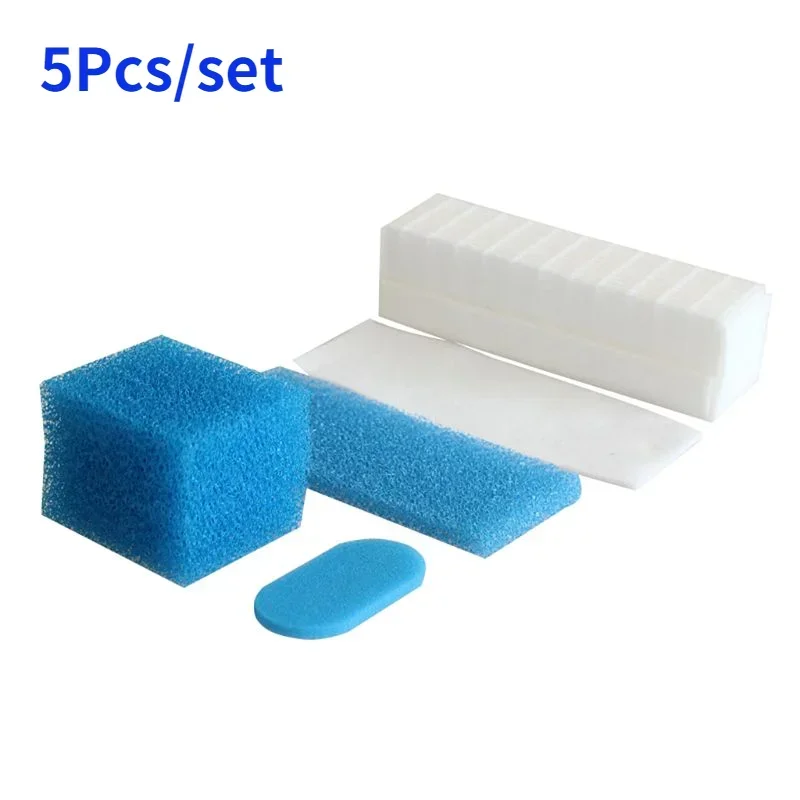 5Pcs/Set For Thomas Twin / Genius Kit Hepa Filter 787203 Vacuum Cleaner Parts Twin Aquafilter Genius Aquafilter Filters