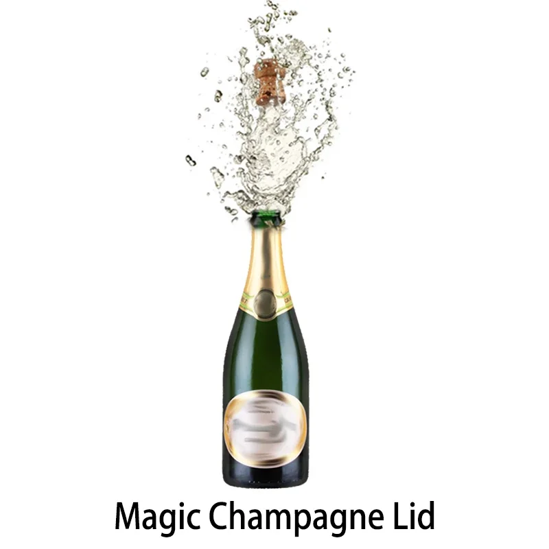 Champagne Lid Open by Itselft Sparkling by James Wang Magic tricks Close up Magic Stage Magic Professional Prop Easy To Do