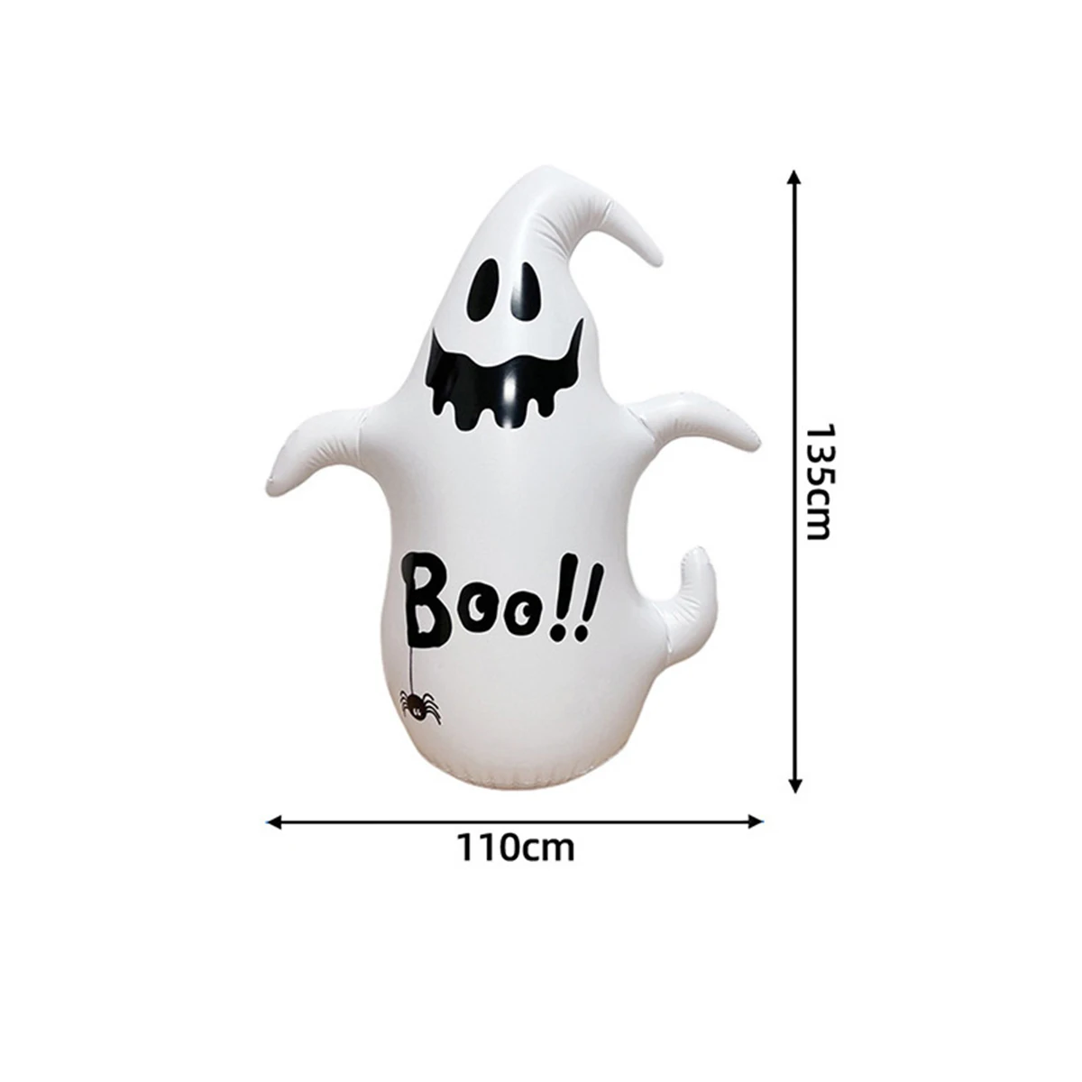 할로윈 풍선 호박 유령 파티 텀블러, 할로윈 환경 보호 PVC 장식 장난감 소품