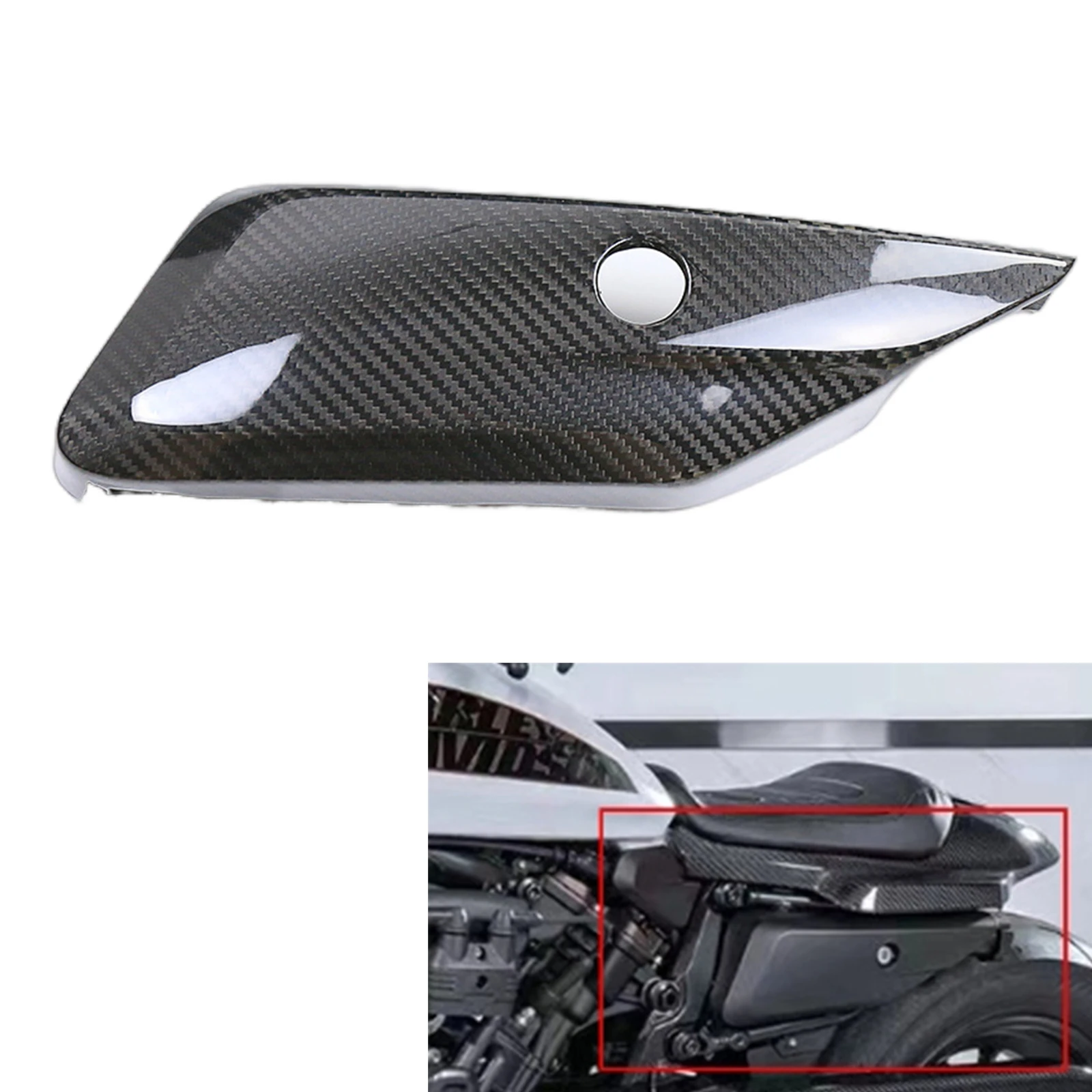 Motorbike Under Seat Side Panel Cover Fairing Trim For Harley Davidson Sportster S 1250 2021-2024