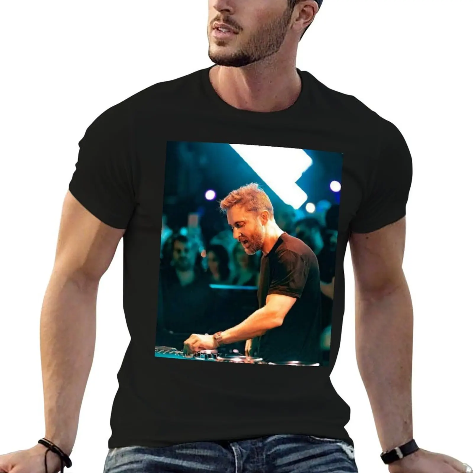 

David Guetta T-Shirt funny t shirts cotton t shirt man cotton graphic t shirts for man T-Shirt