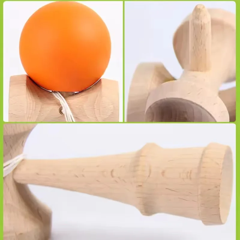 1PC Holz Schwert Ball Spielzeug Spleißen Geschicklichkeit Kreative Geschicklichkeit Ball Für Hof Stadion Home Park Schwert Ball Outdoor Spielzeug kinder Geschenk