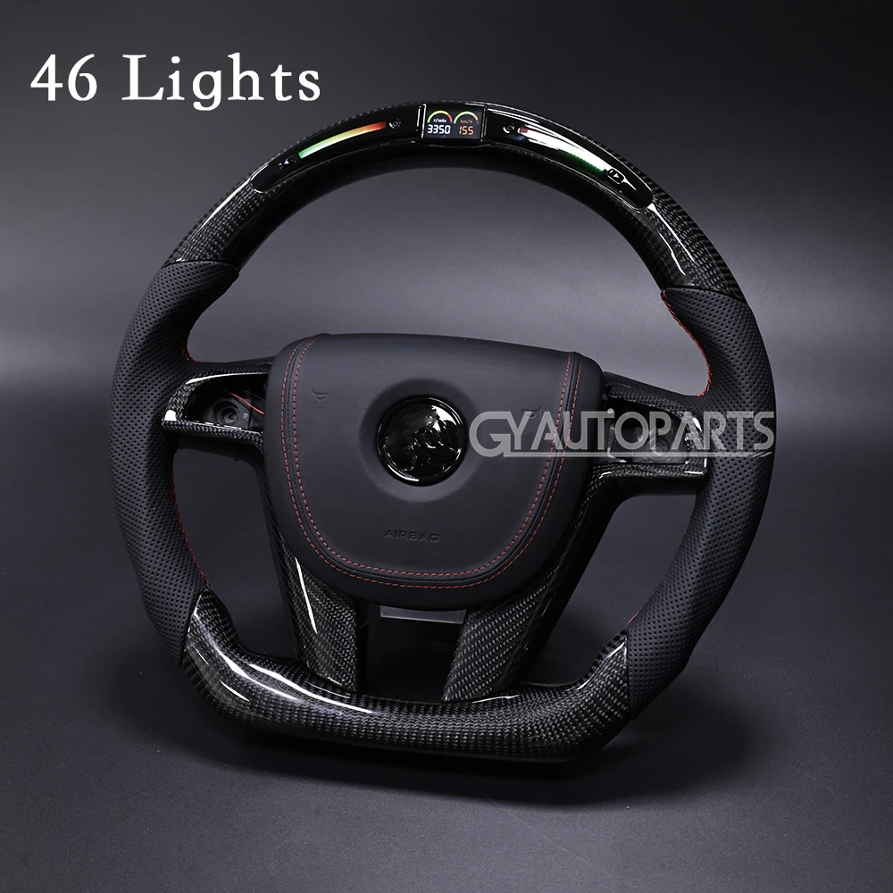 Carbon Fiber LED Steering Wheel For Holden Commodore (VE) 2006-2012 VE HSV E1/2/3 Pontiac G8 2008 2009