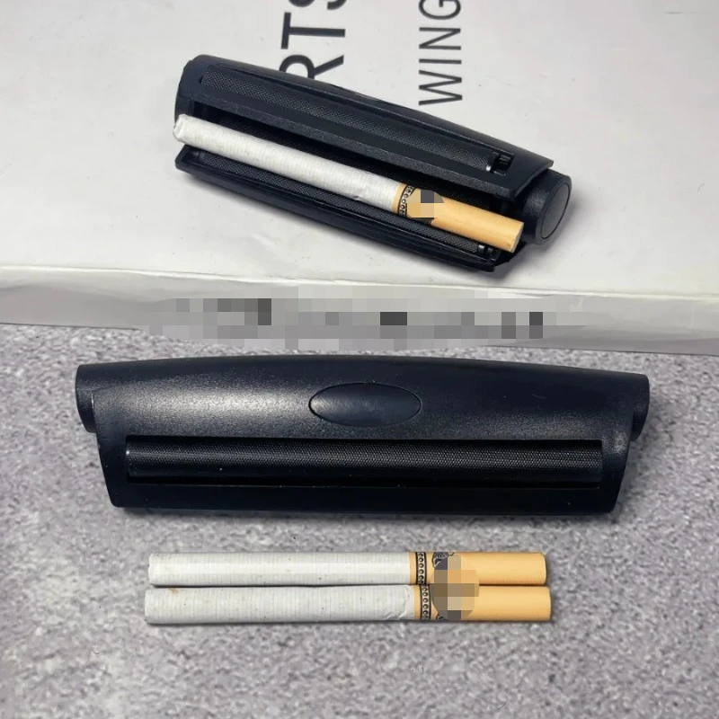 110MM Portable Manual Cigarette Rolling Machine Tobacco Raw Grass Roller Device Smoking Accessories
