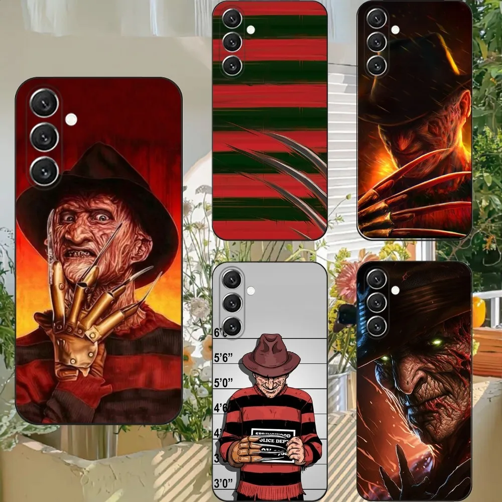 Horror F-Freddy KrugerS Phone Case For Samsung S21,S22 Ultra,S20,S30 plus,S22 plus,S23,S30 ultra 5G Silicone Cover