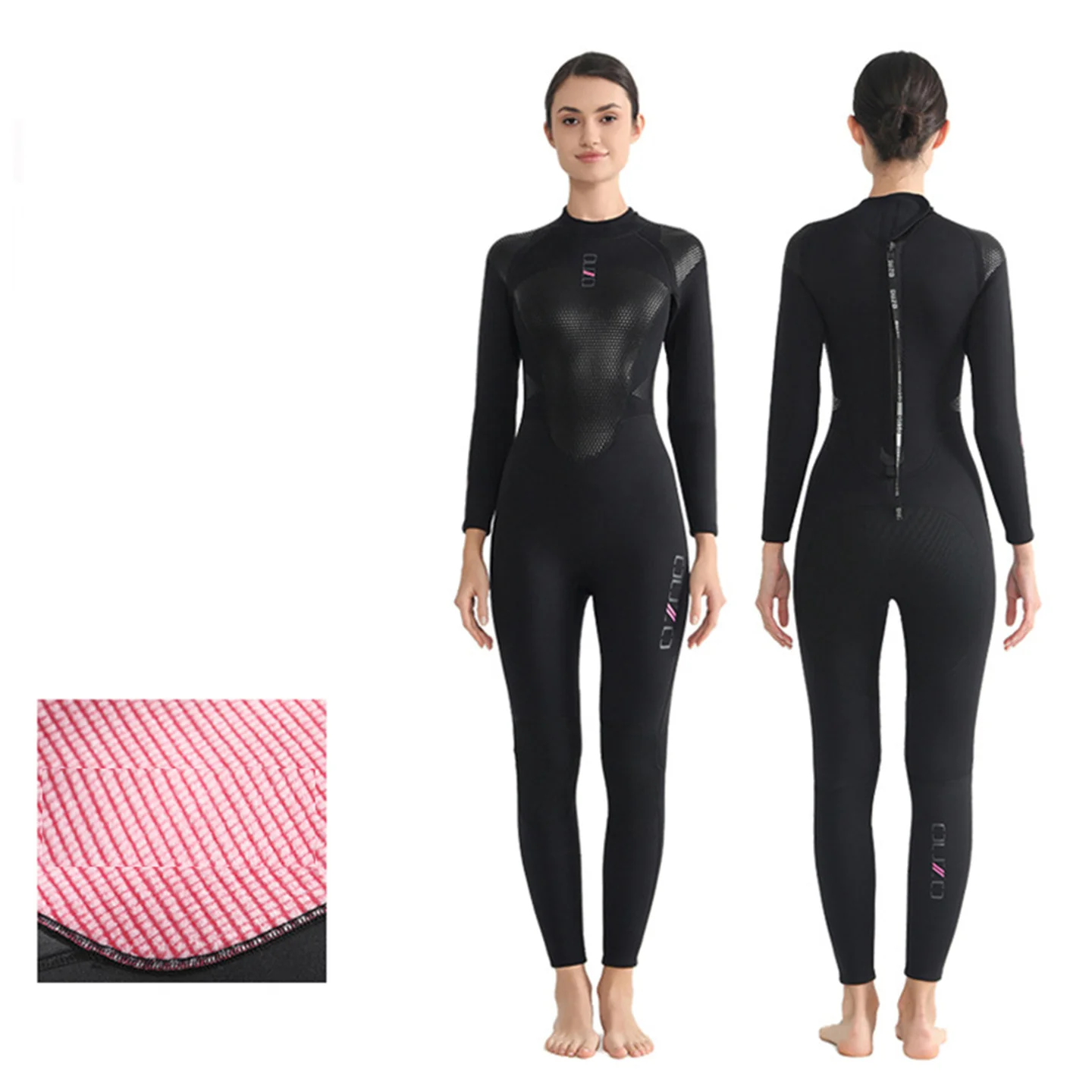 3mm Men And Women Quick Drying Cold And Warm Protection Sun Protection Super Elastic All In One Winter Swimsuit Diving Suit