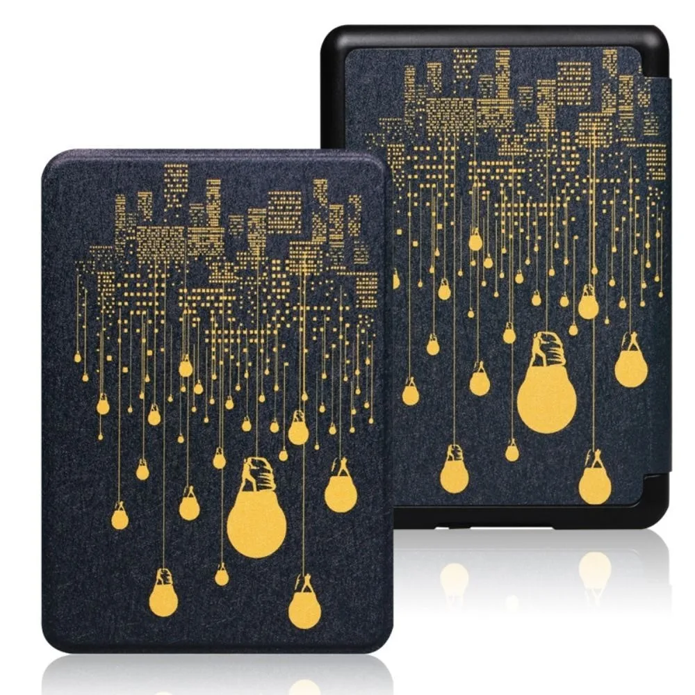Auto Wake/Sleep eReader Cover SA568B Colorful Protective Shell Smart for Kindle Paperwhite 2024 7inch 12th Generation