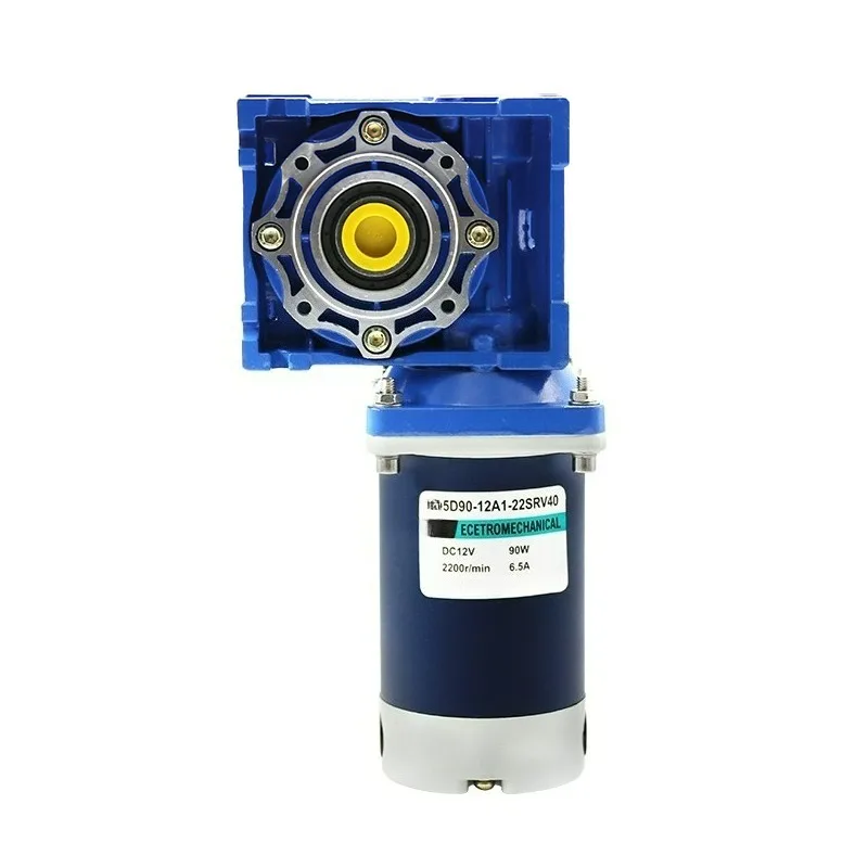 5D300GD-RV40 300 Вт 12 В/24 В червячный мотор-редуктор с высоким крутящим моментом 1800 об/мин 9A мотор-редуктор постоянного тока для промышленной автоматизации
