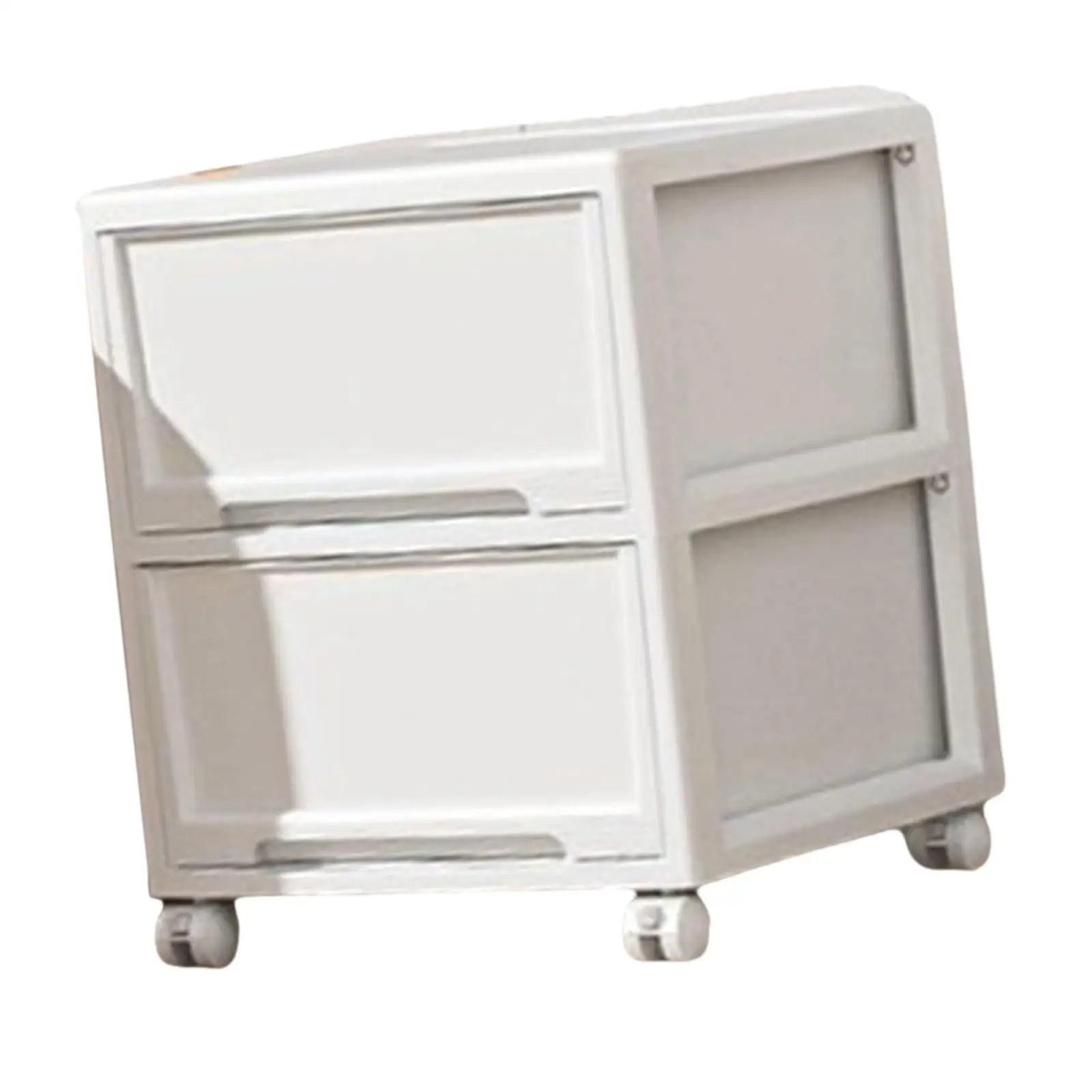 

Storage Drawers with Wheels Multipurpose Storage Bin for Dorm Dresser Closet