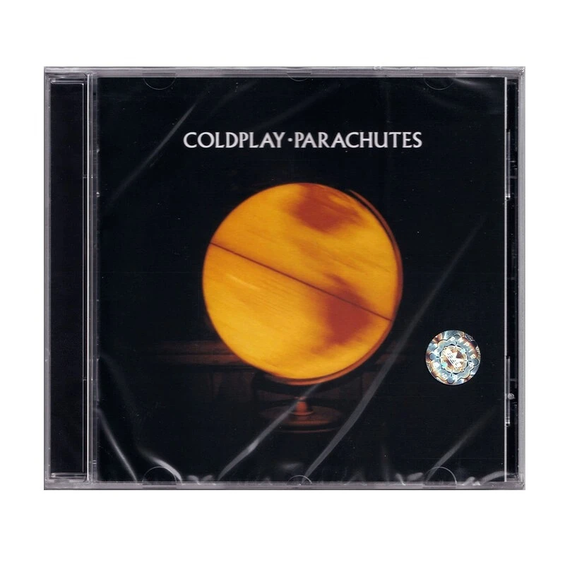 قرص مضغوط من Coldplay Parashutes النسخة الأوروبية - ألبوم Indie Rock الخالدة مع غناء لطيف للمعجبين والمجموعة