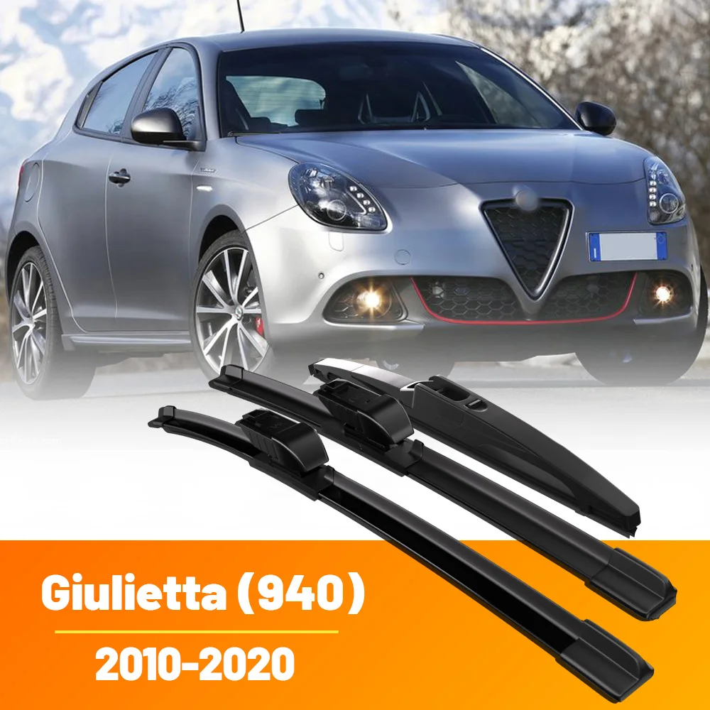 Scheibenwischer vorne und hinten, Set für Alfa Romeo Giulietta 940 2010–2020, Windschutzscheibe, Windschutzscheibe, Fenster, 24 Zoll, 18 Zoll, 14 Zoll