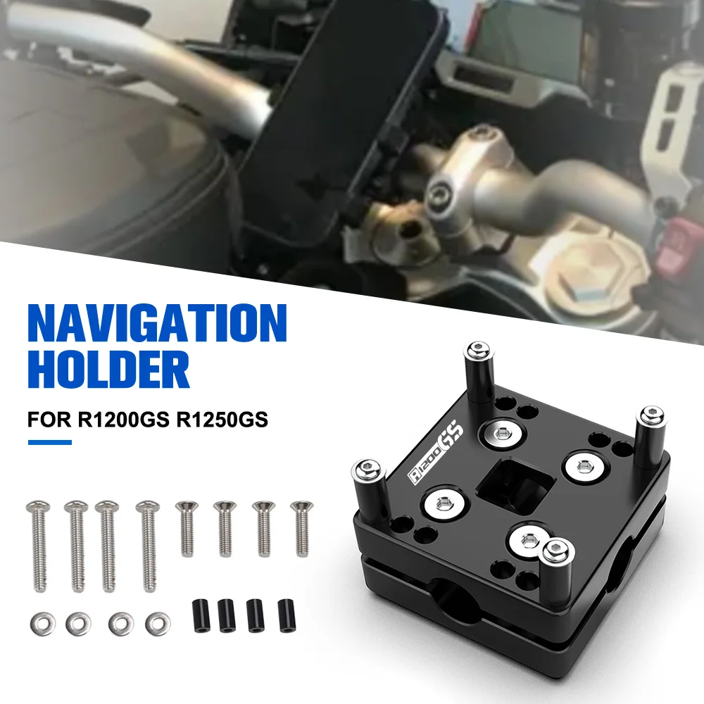 

Motorcycle Accessories FOR BMW R 1200 1250 GS Phone GPS Navigation Holder Mount Bracket T6061 CNC Aluminium R 1200GS R1250GS