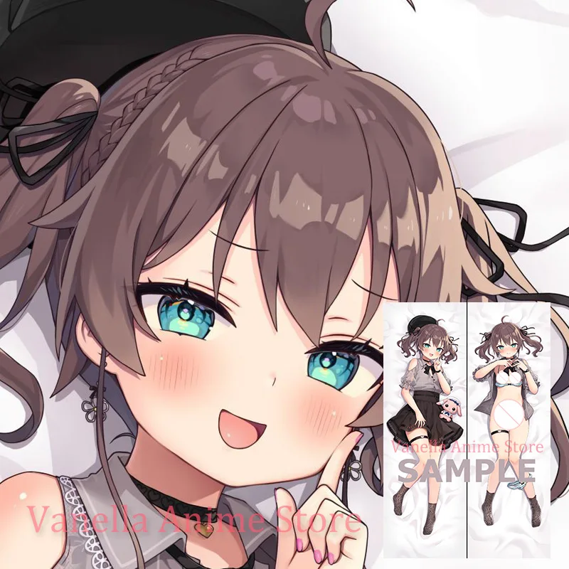 Dakimakura Natsuiro Matsuri VTuber Anime Double Sided Print Body Pillow Cover Life Size Pillowcase