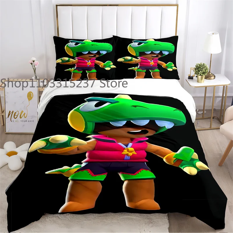 GG-Games S-stars Leons Logo  Children Duvet Cover Sets Printed Bedding Set Double Queen King Size 2/3pcs,Bettbezug