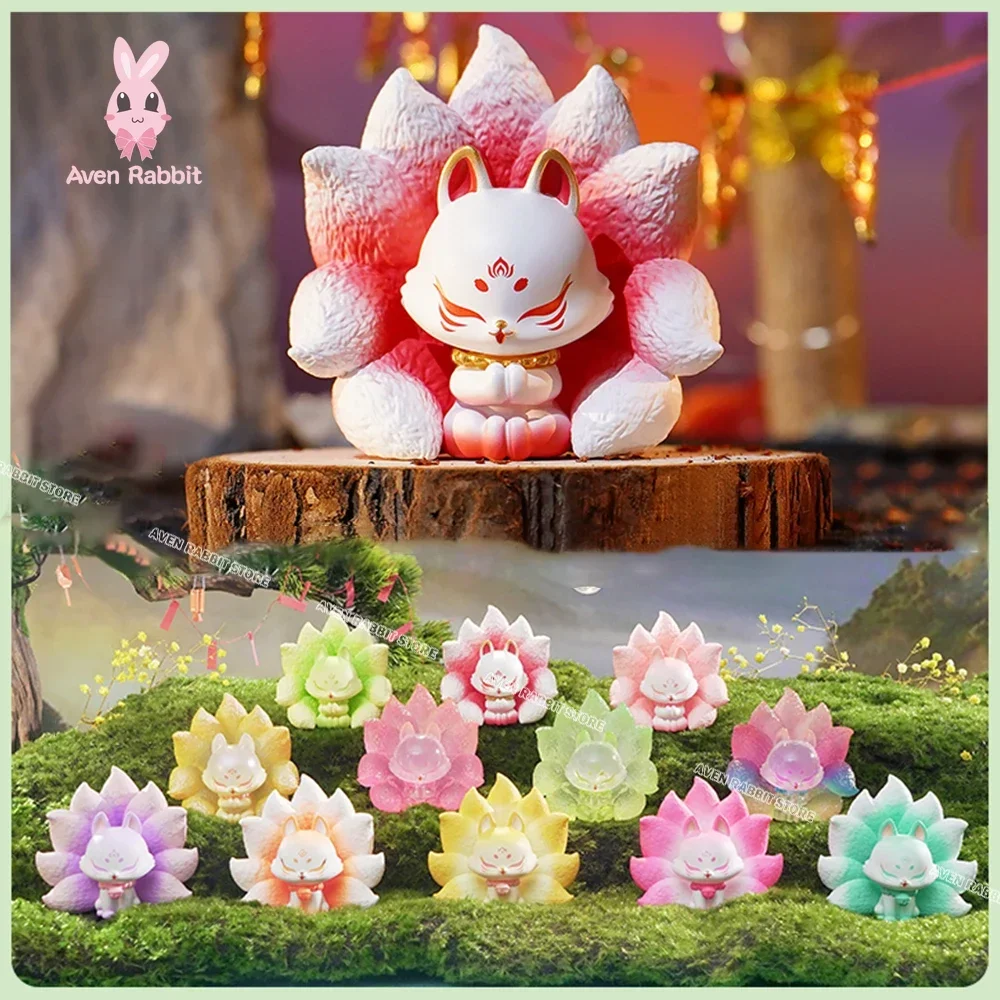 

Ancient Nine Fox Fairy Series 2 Blind Box Toys Mystery Box Mistery Caja Misteriosa Caixa Figure Kawaii Model Girls Birthday Gift