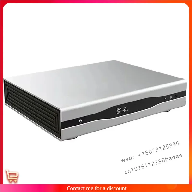 GUSTARD DAC A26 MQA Dual AK4499EX Audio Decoder Streamer PCM768 DSD512 XMOS