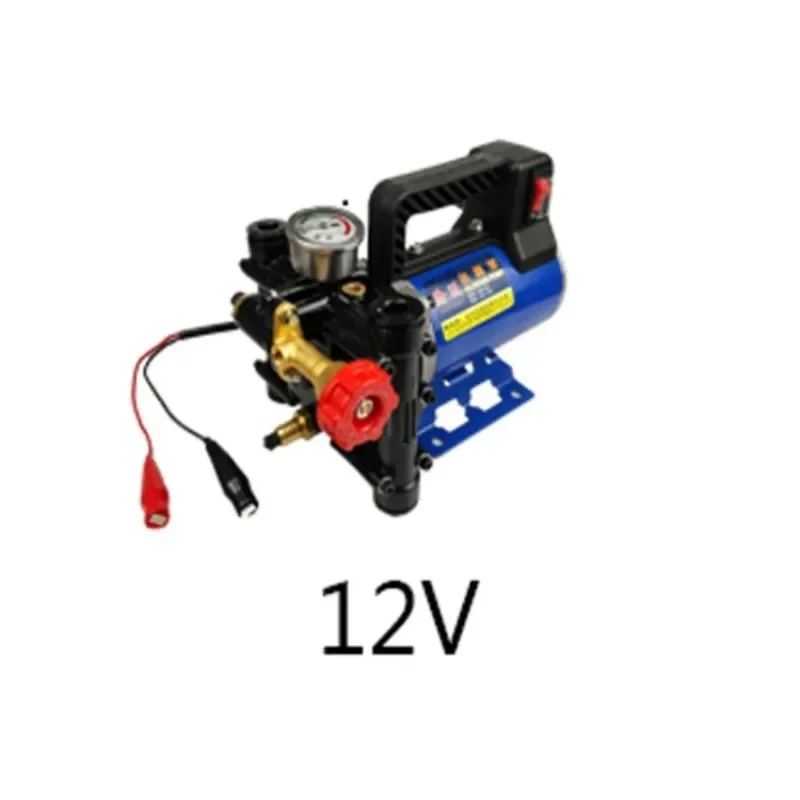 Bomba elétrica de alta pressão, pulverizador de riego para lavado de coches, 12V/24V/60V/72V/220V émbolo pulverizador agrícola