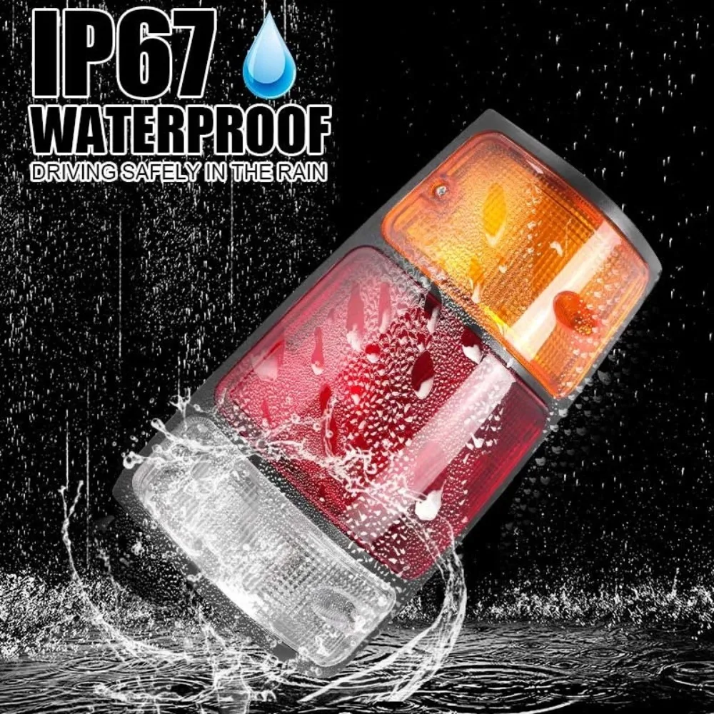 For Isuzu Pickup 1991-1996 For Holden Rodeo TF TFR Truck Left Right Car Rear Tail Light Lamp With Bulbs Wires