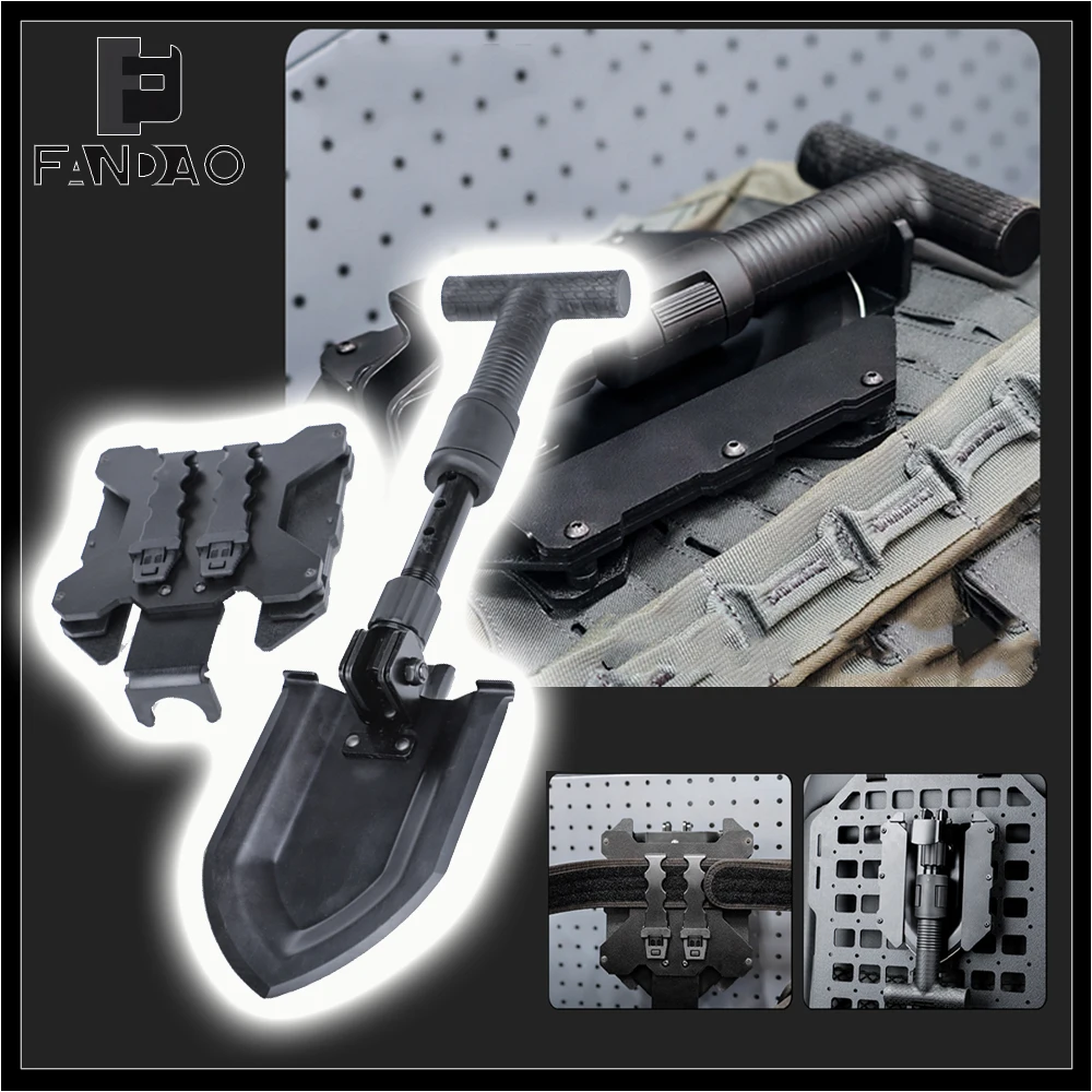 

Тактическая складная телескопическая лопата, многофункциональное снаряжение для выживания в дикой природе для пеших прогулок, кемпинга, выживания на открытом воздухе, сада