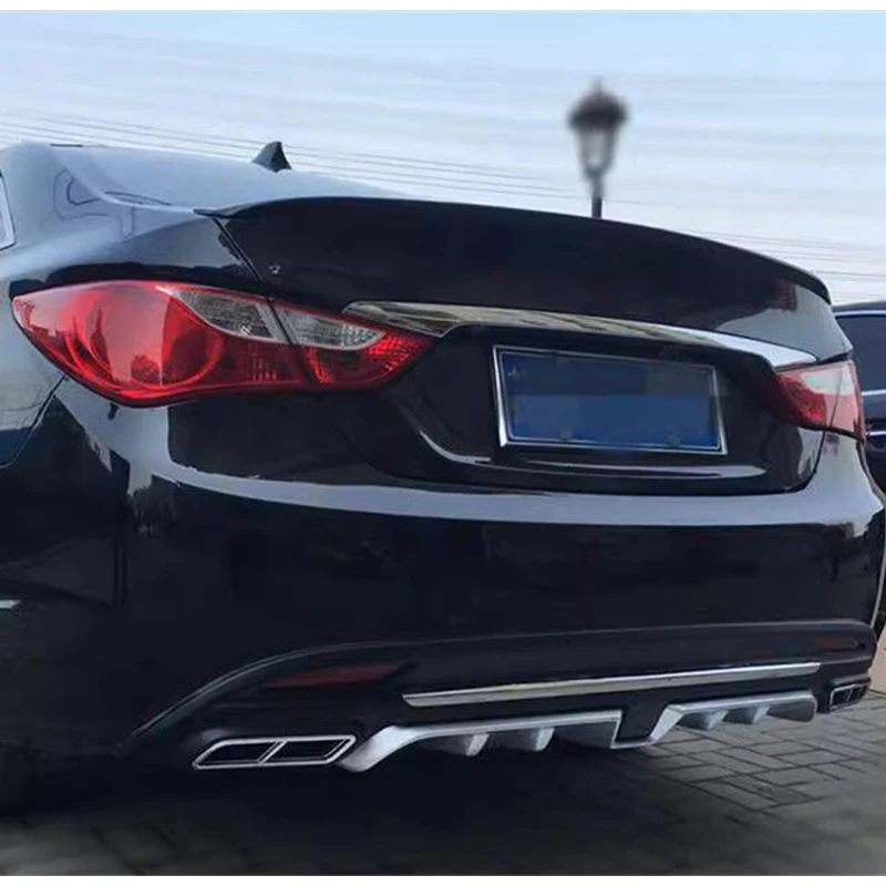 

For Hyundai Sonata 2.0L/2011-2014 Year ABS Rear Bumper Lip Diffuser Splitter Anti-Collision Accessories Body Kit