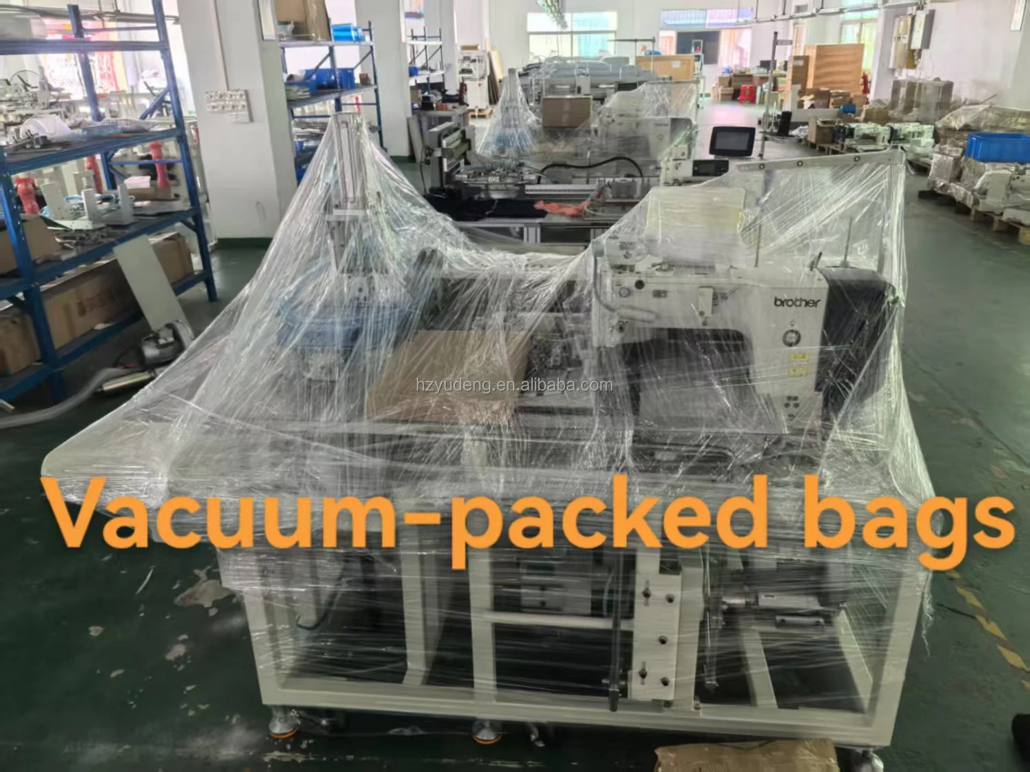 High-Speed 4500RPM Fully Automatic Sewing Machine for Jeans/Pants Back Pocket Attaching Servo Motor Touch Screen for Production